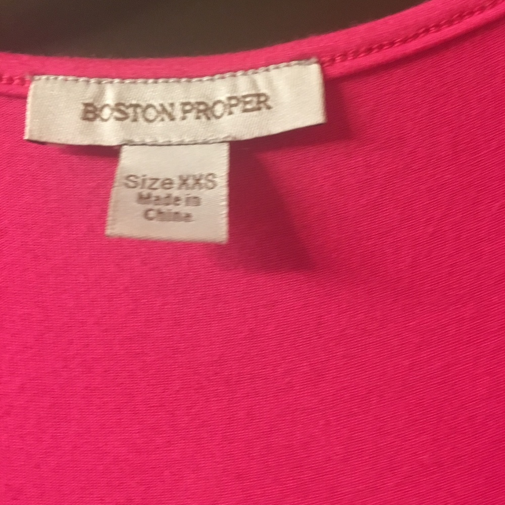 Boston Proper Pink Top - Picture 3 of 3